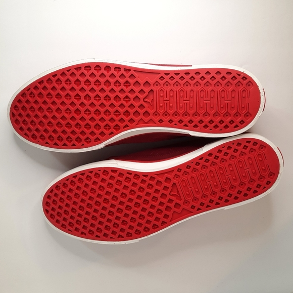 NEW Puma Mens Vulcanised SF Ferrari Sneakers Shoes DEEP RED - Picture 6 of 9